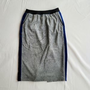 Velour Pencil Skirt - size approx. S